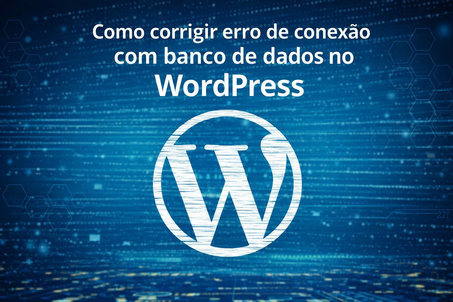 Banco de dados WordPress: erro